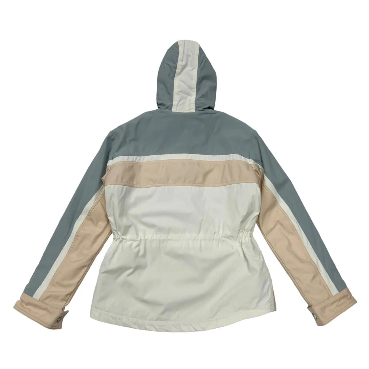 Chanel Baby Blue Colorblock Coat