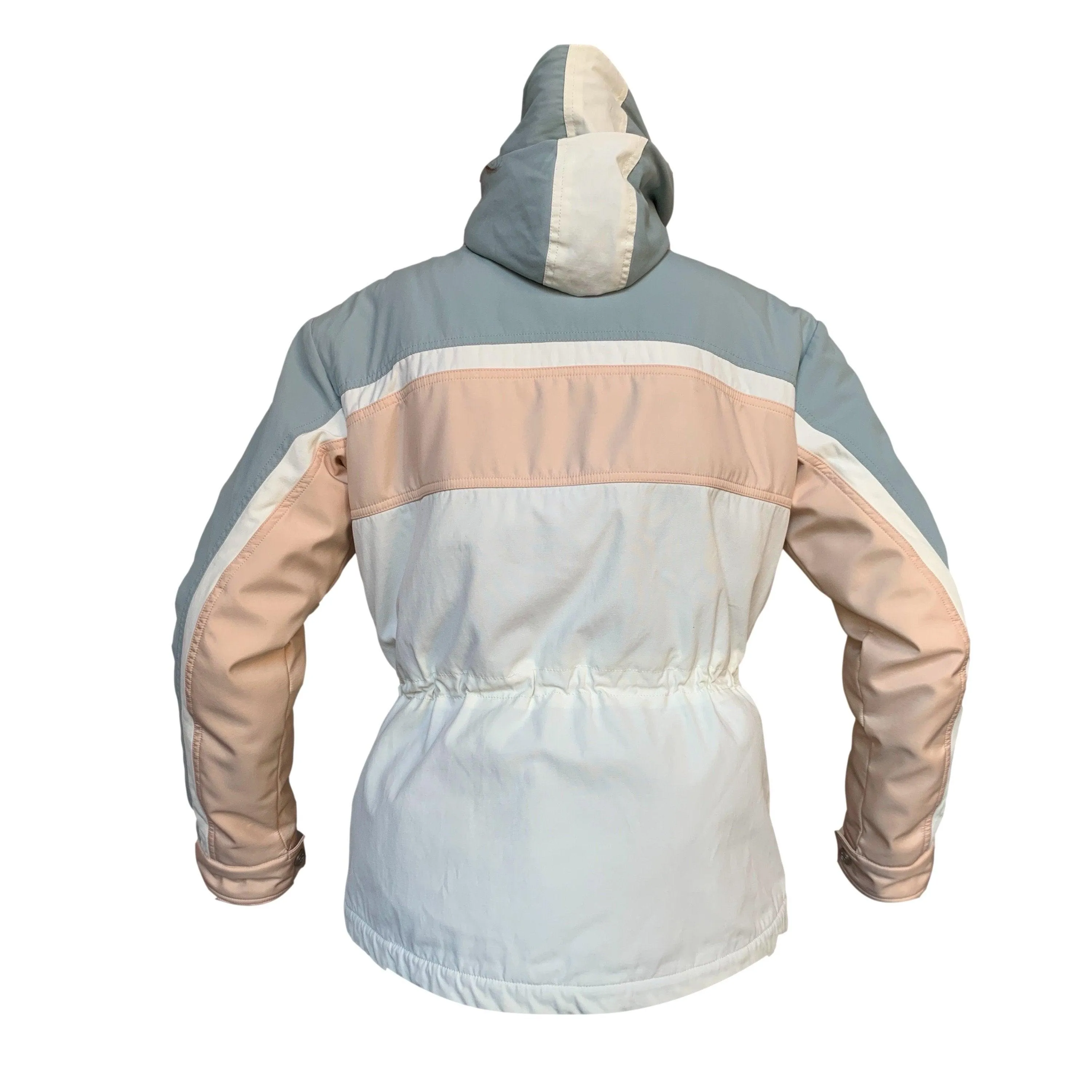 Chanel Baby Blue Colorblock Coat