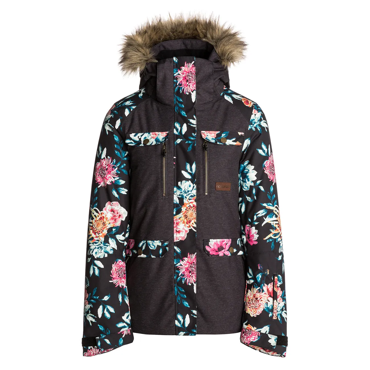 Chic Printed Snow Jacket 2019