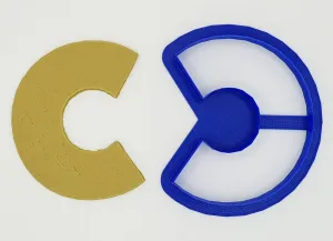 Chunky Alphabet Letter C 9.5cm Cookie Cutter