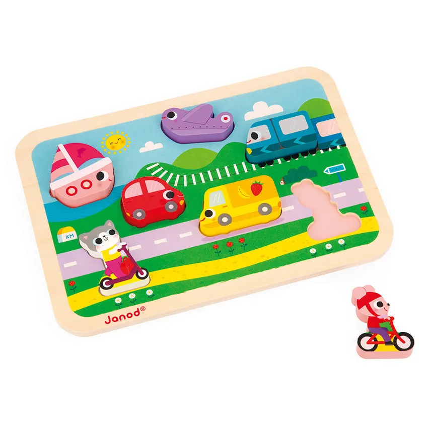 Chunky Puzzle Vehicles