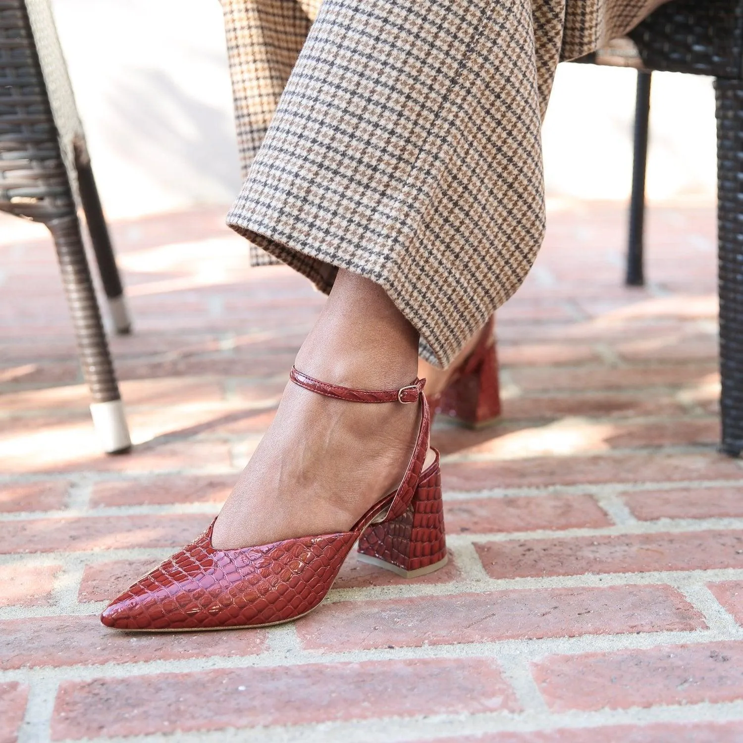 Clay Croc V Mule   Marilyn Strap
