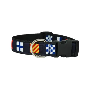 Code Flags Ribbon Dog Collar