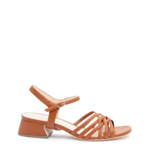 Cognac Bell Sandal   Jackie