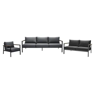 Copenhagen Outdoor 3 2 1 Seater - Charcoal