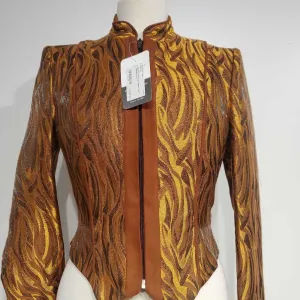 Copper Swirl Western Top