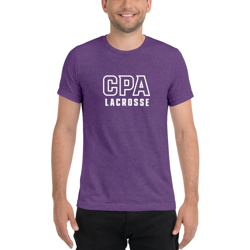 CPA Lacrosse / fitted vintage tri-blend