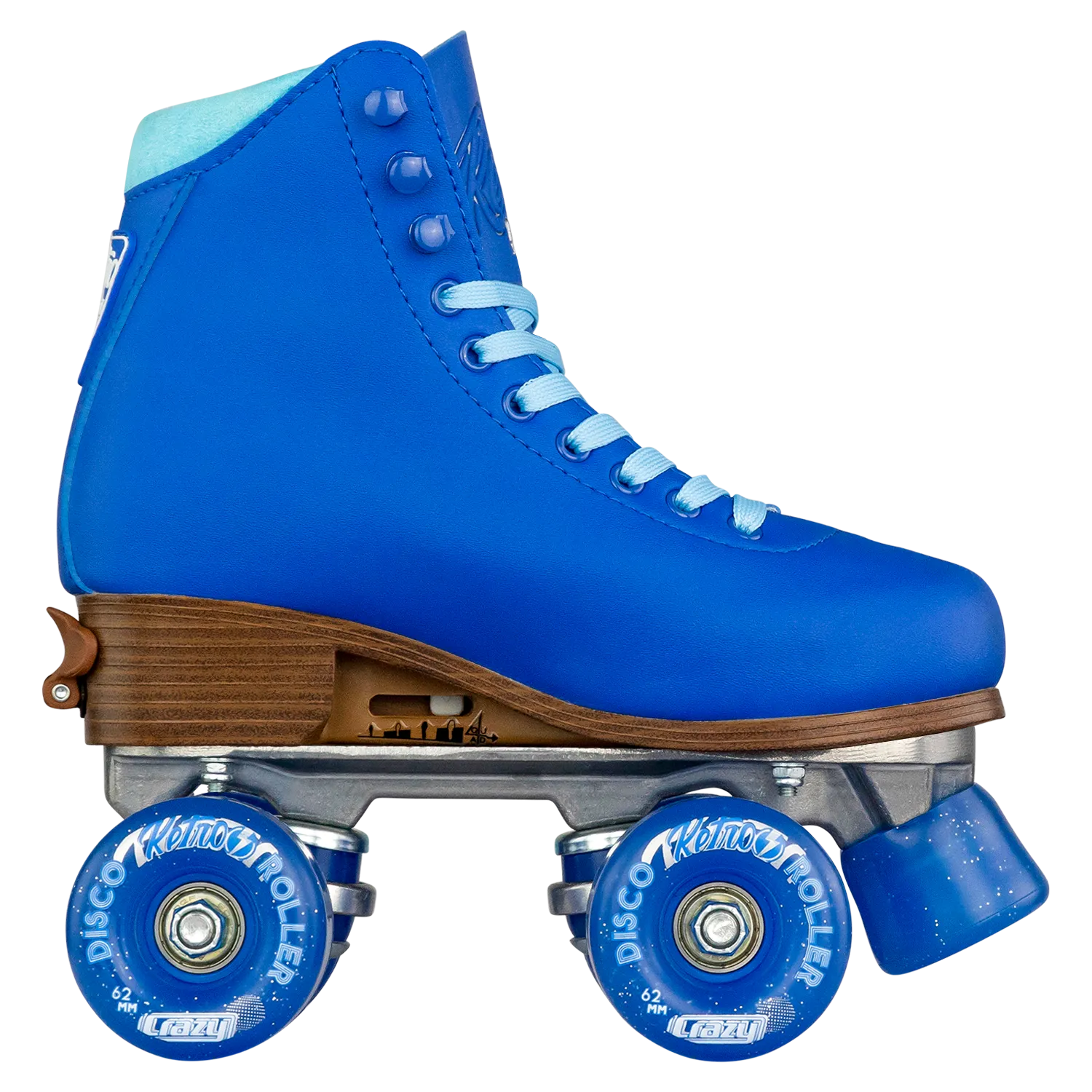 Crazy Retro Adjustable Roller Skates Blue