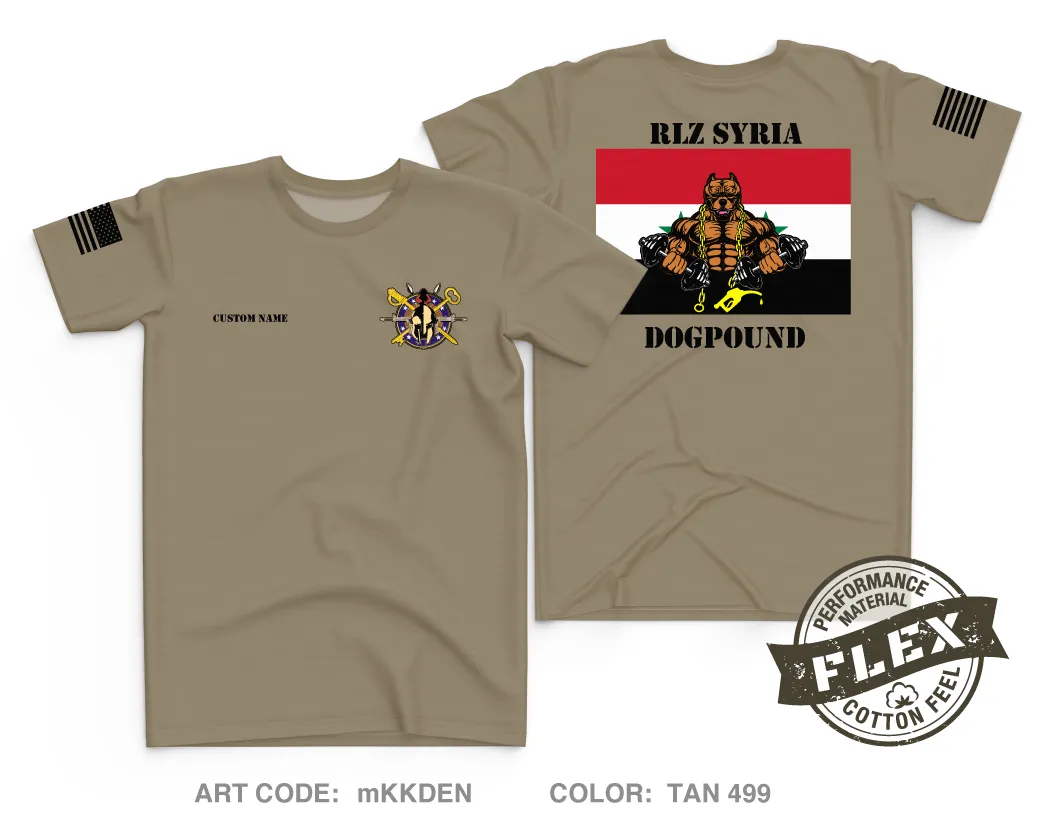 CUSTOM A Co. 68th DSSB, 4DSB Core Men's SS Flex Performance Tee - mKKDEN