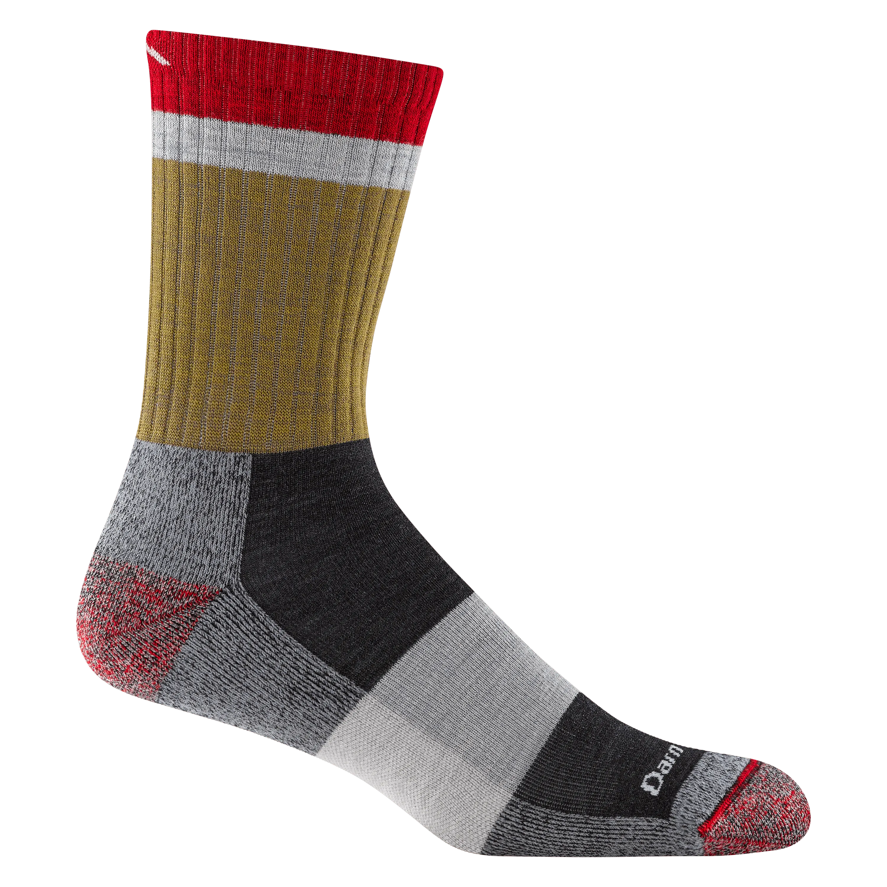 Darn Tough Mens Heady Stripe Micro Crew Lightweight Hiking Socks