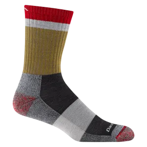 Darn Tough Mens Heady Stripe Micro Crew Lightweight Hiking Socks