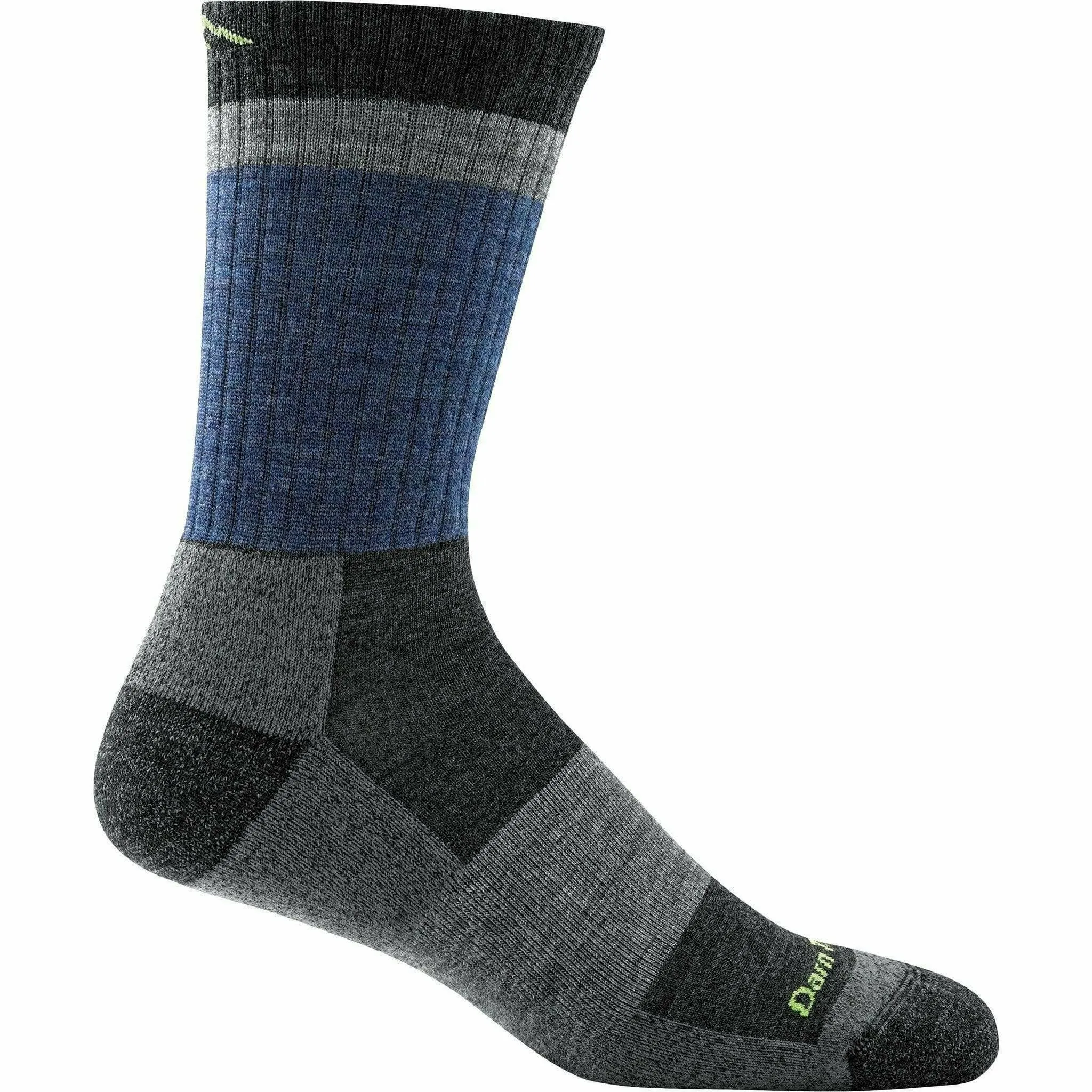Darn Tough Mens Heady Stripe Micro Crew Lightweight Hiking Socks