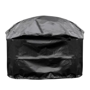 Dellonda Fire Pit, Outdoor Patio Heater PVC Cover, Water Resistant, Heavy Duty with Drawstrings for DG42 - DG118