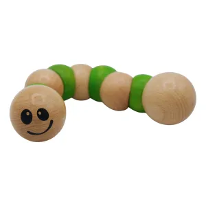 EarthWorms - Clutching and Grabbing Toy for Infants - Green