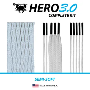 ECD Lacrosse - Hero 3.0 - Complete Kit - Semi Soft
