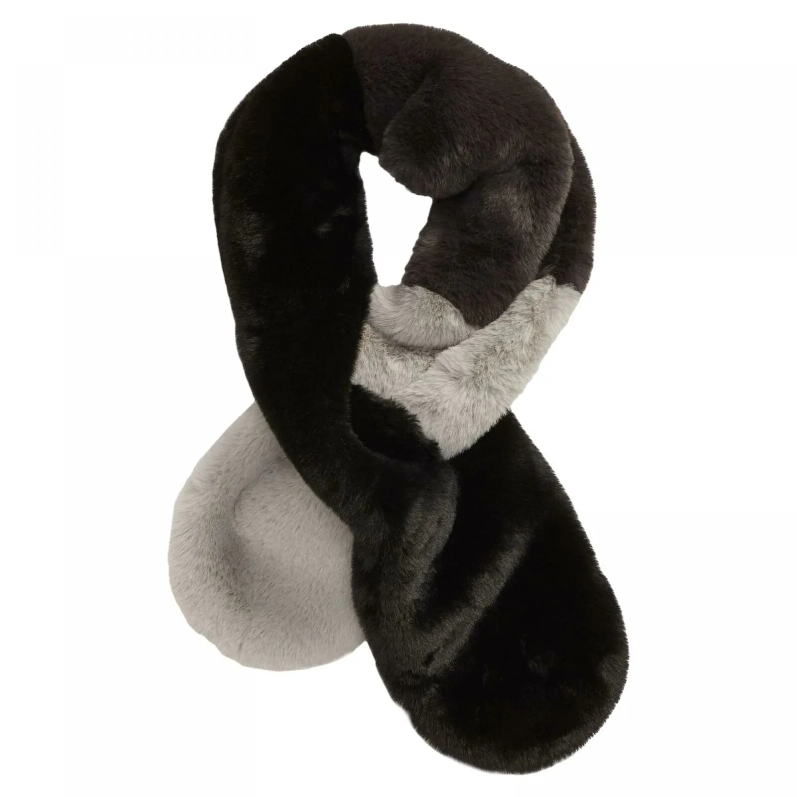 Echo Women's Faux Fur Pull Through Scarf