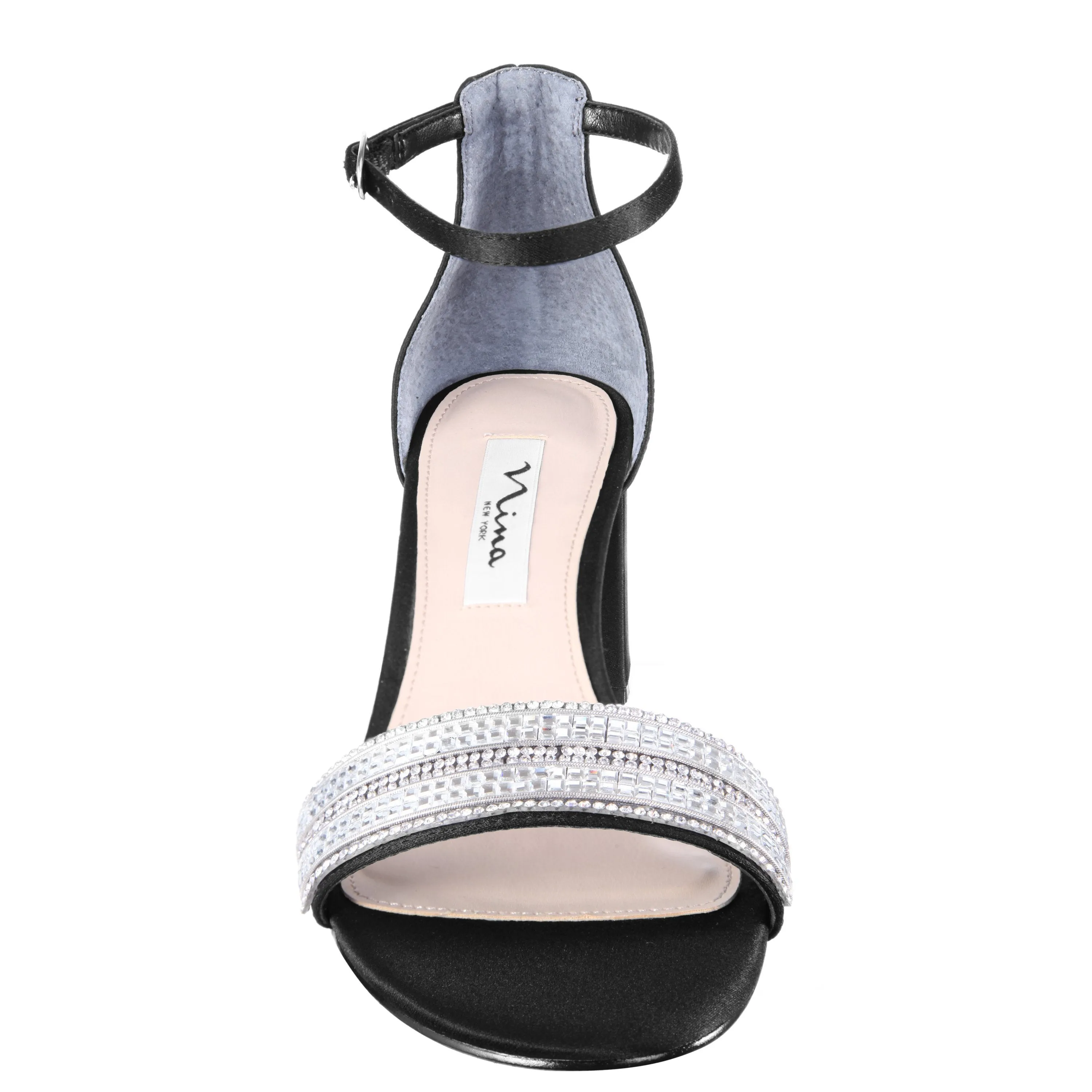 ELENORA-BLACK SATIN