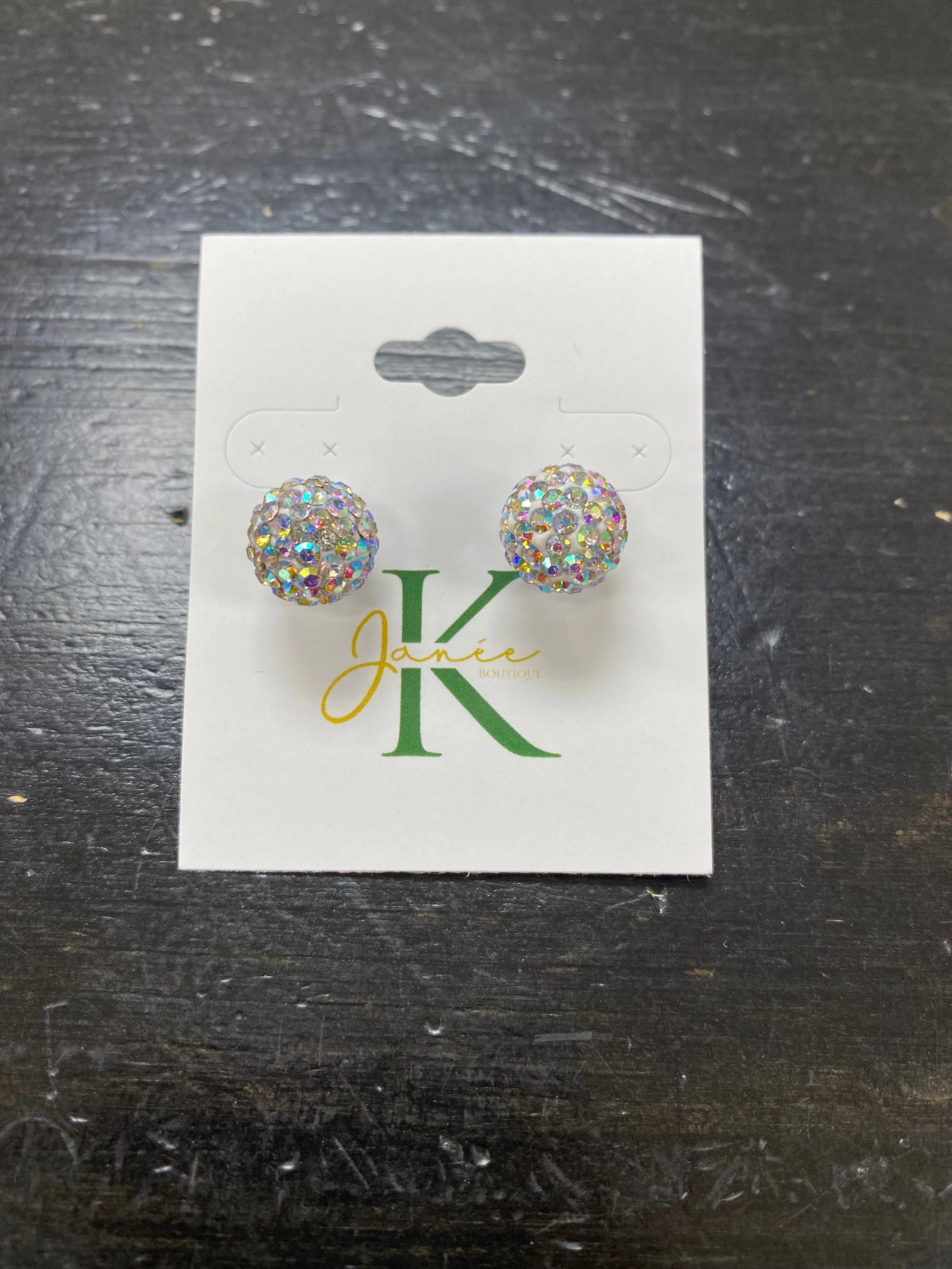 Embellished Ball Studs