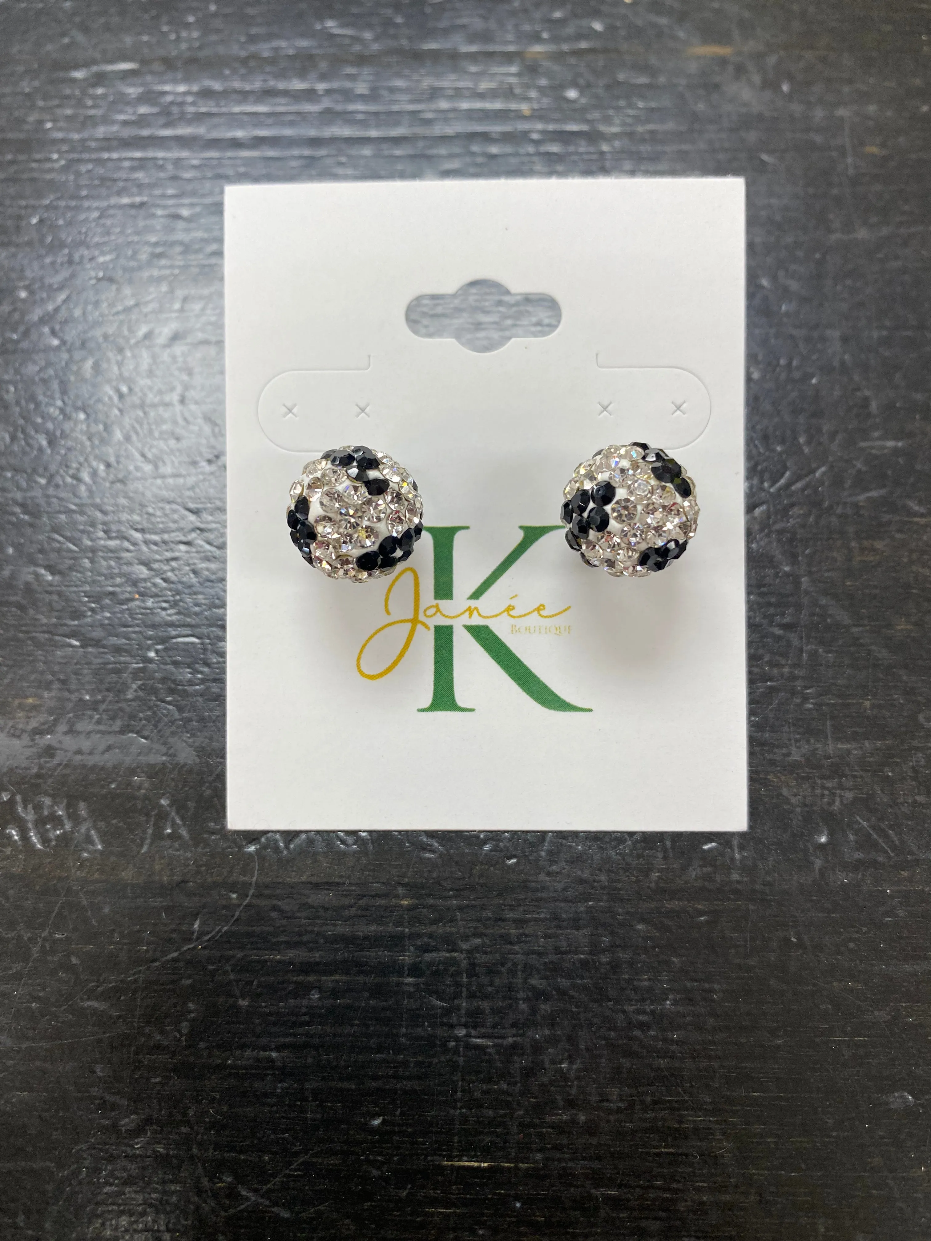 Embellished Ball Studs