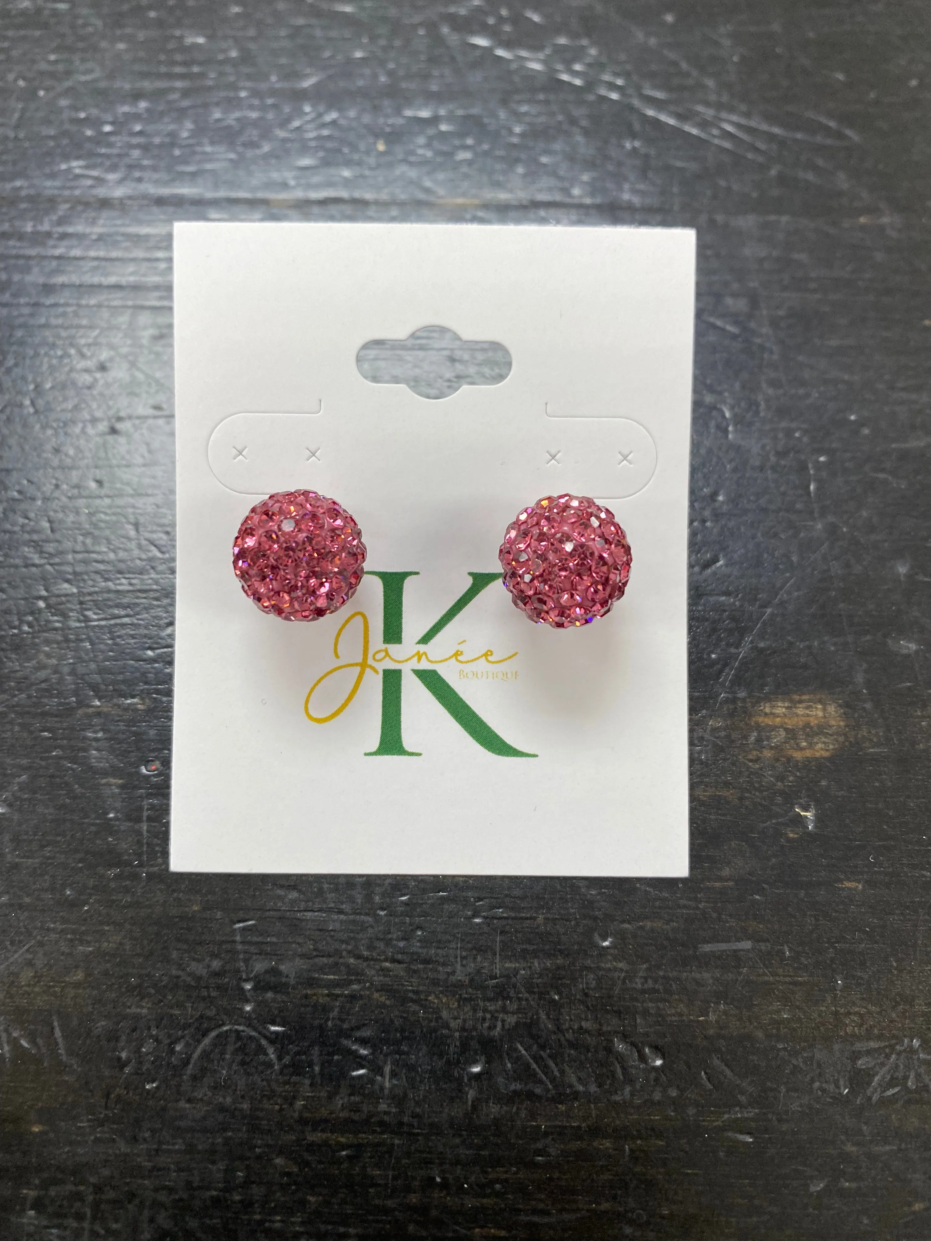 Embellished Ball Studs