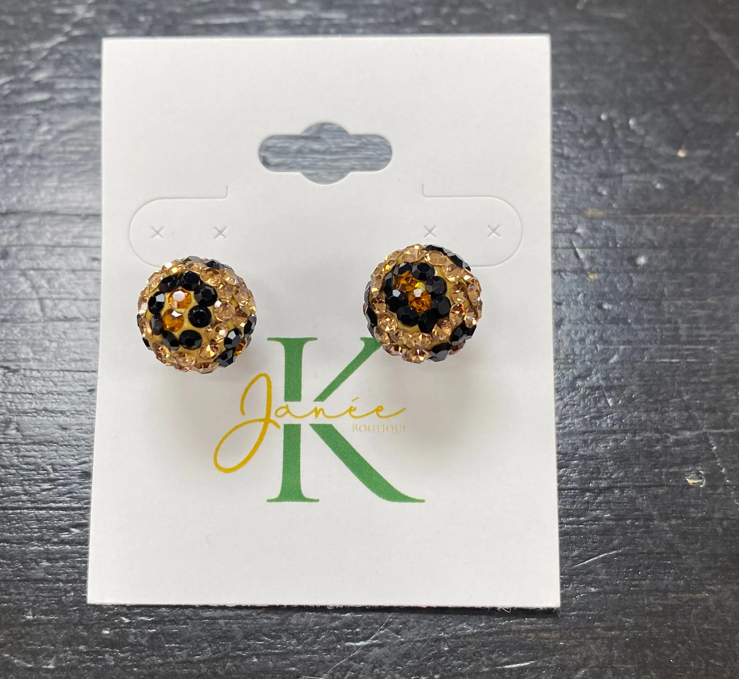 Embellished Ball Studs