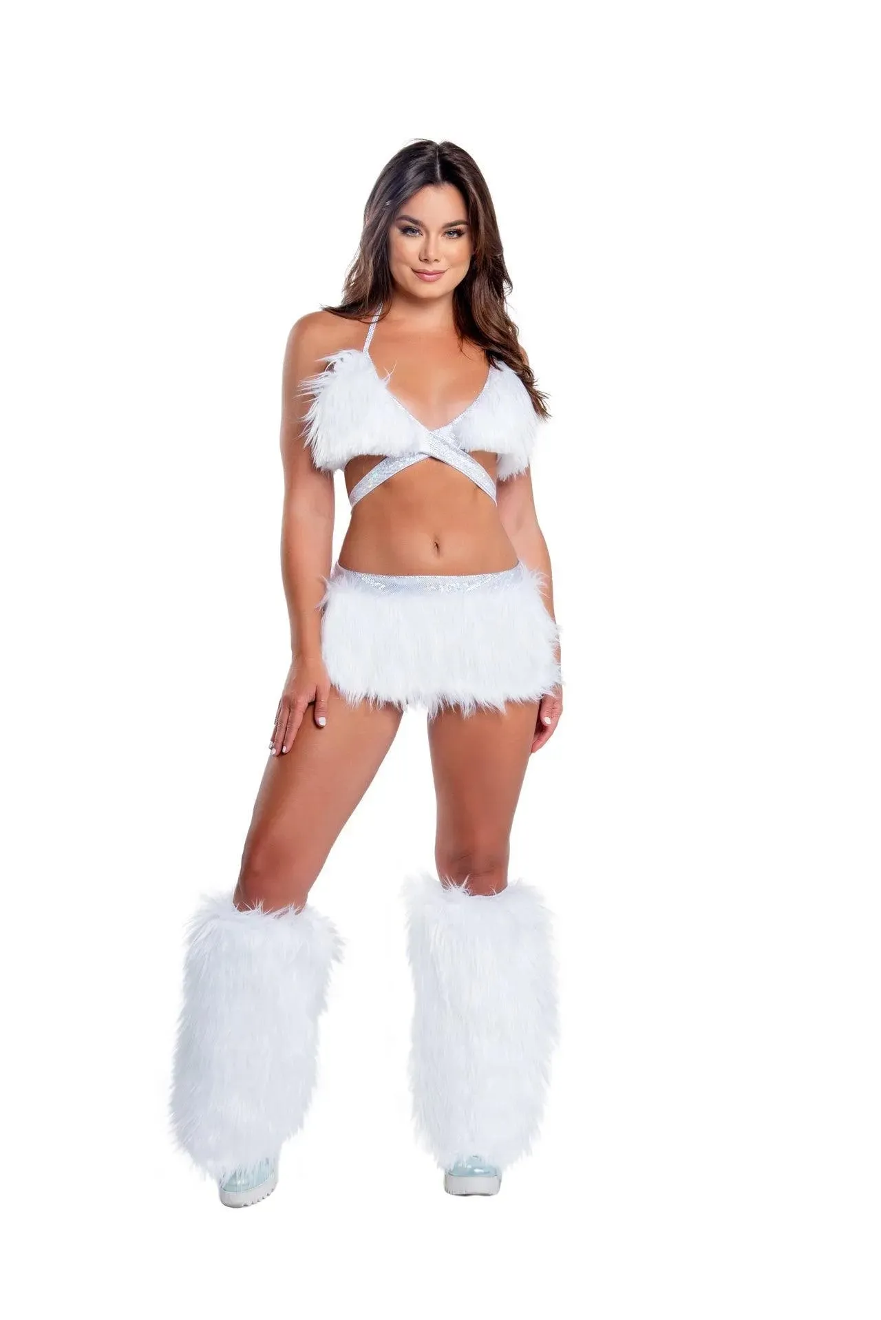 FF427 - Faux Fur Light-Up Skirt