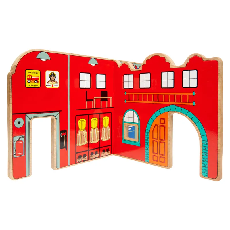 Fire and Police Station Playscene