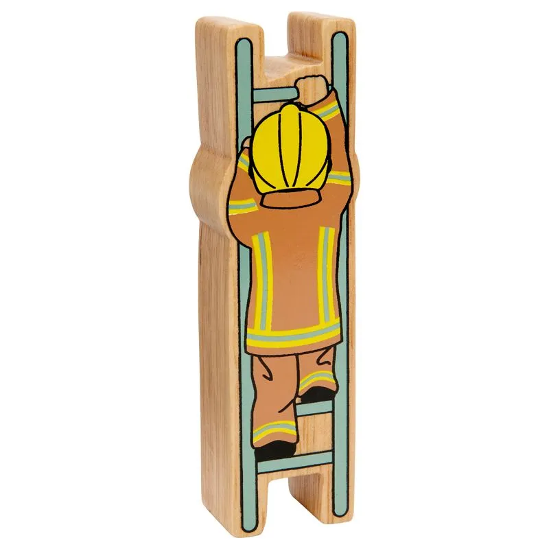 Firefighter on a Ladder Figure
