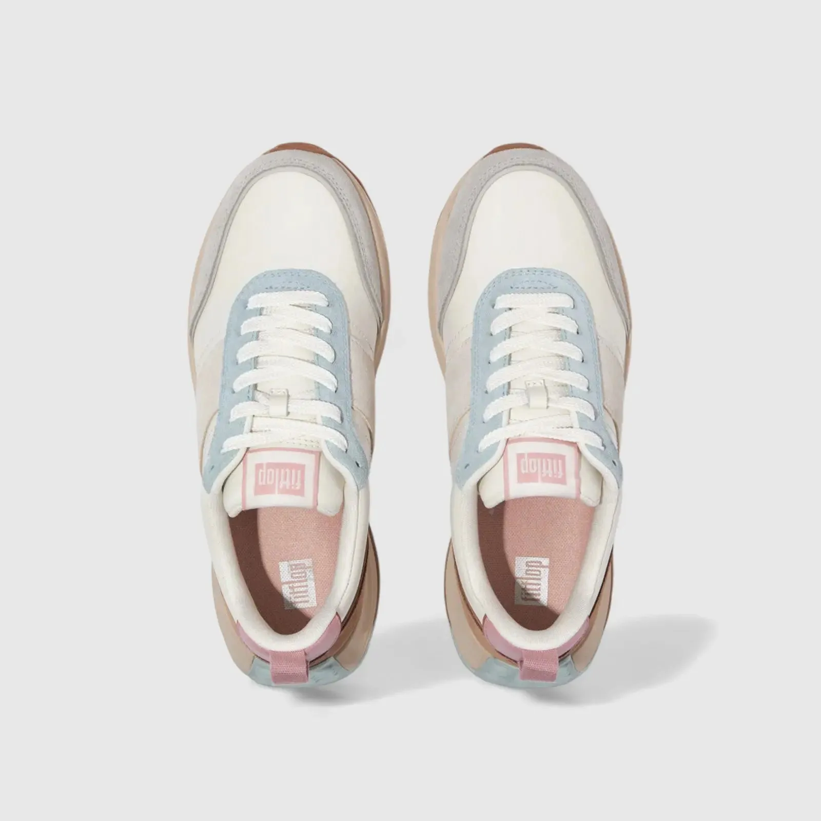 Fit Flops F-Mode Flatform Sneaker Multi Tan IL3-B88