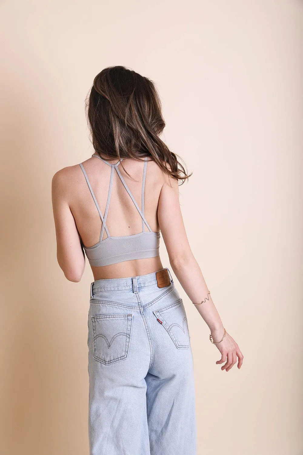 Floral Cutout Seamless High Neck - 7 colors