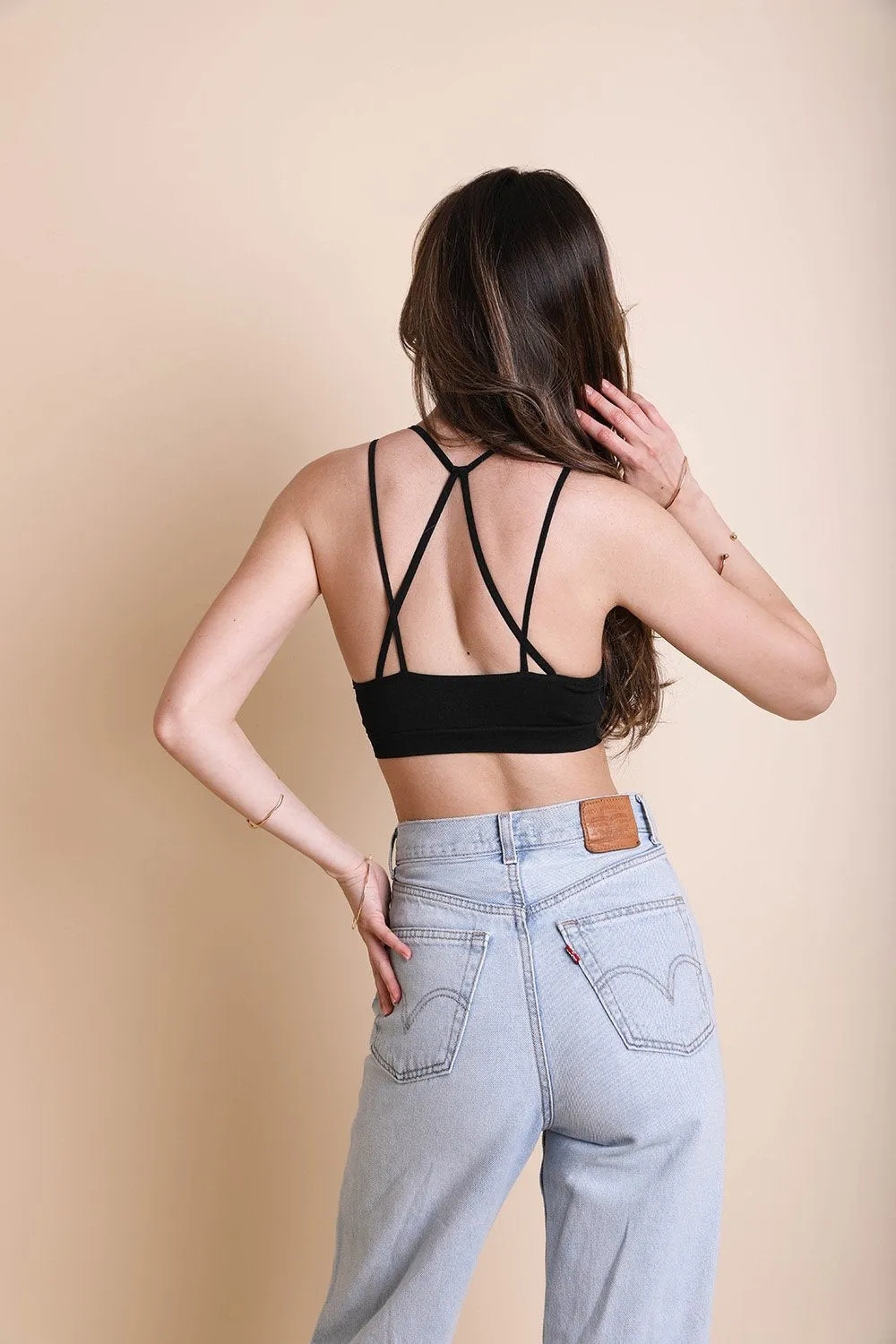 Floral Cutout Seamless High Neck - 7 colors