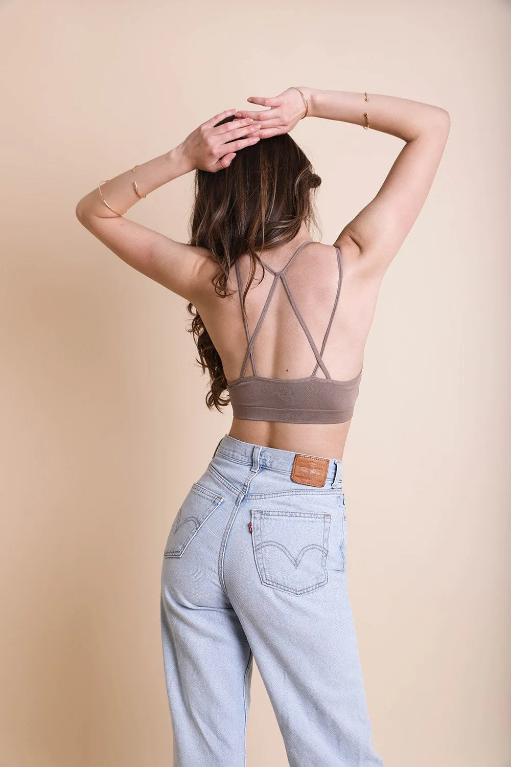 Floral Cutout Seamless High Neck - 7 colors