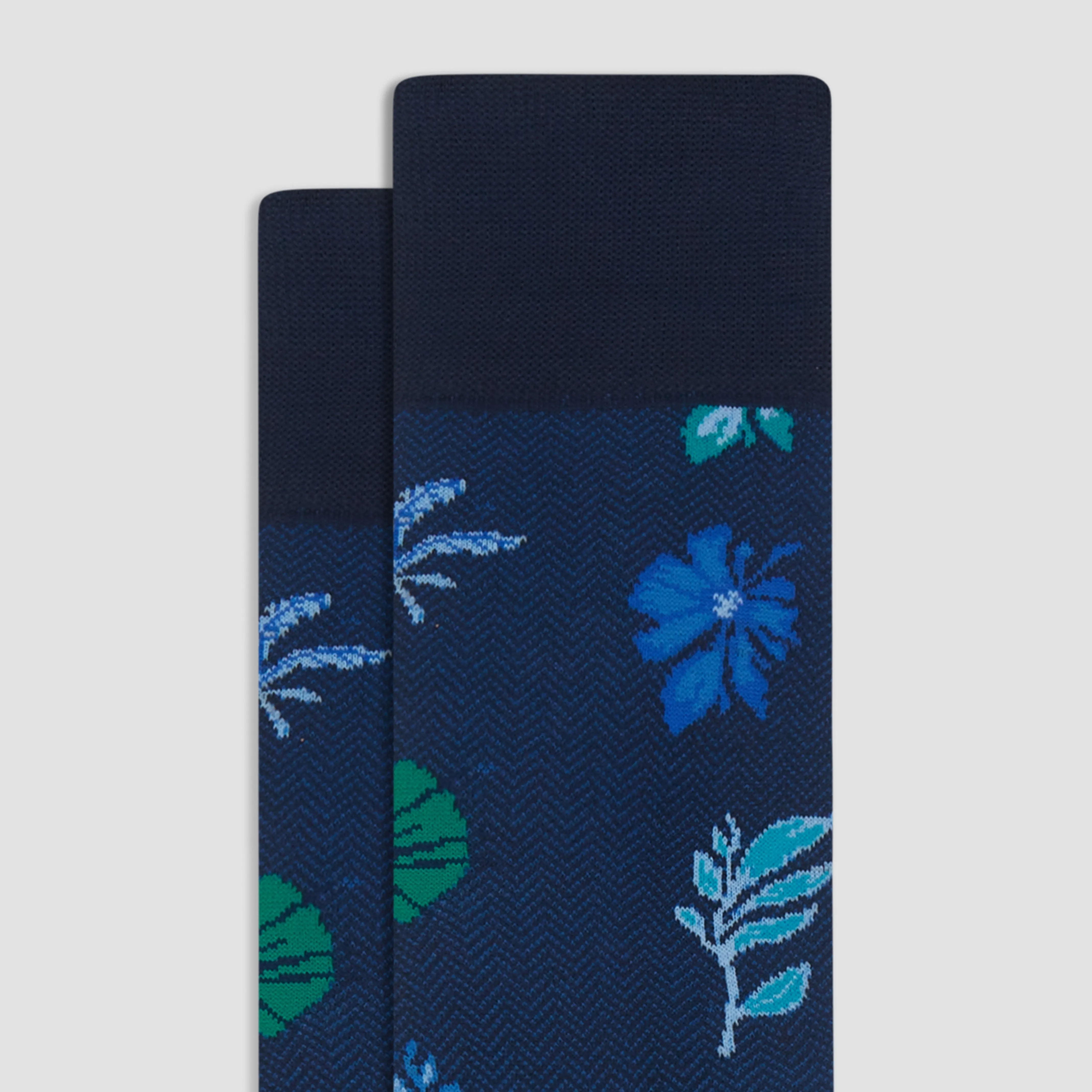 Floral Mid-Calf Socks
