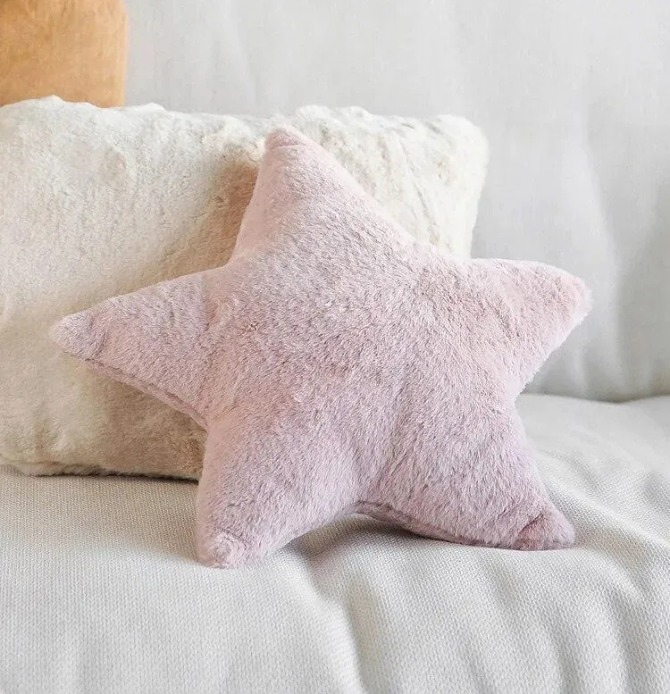 For the Love of Holiday Faux Fur Accent Pillow