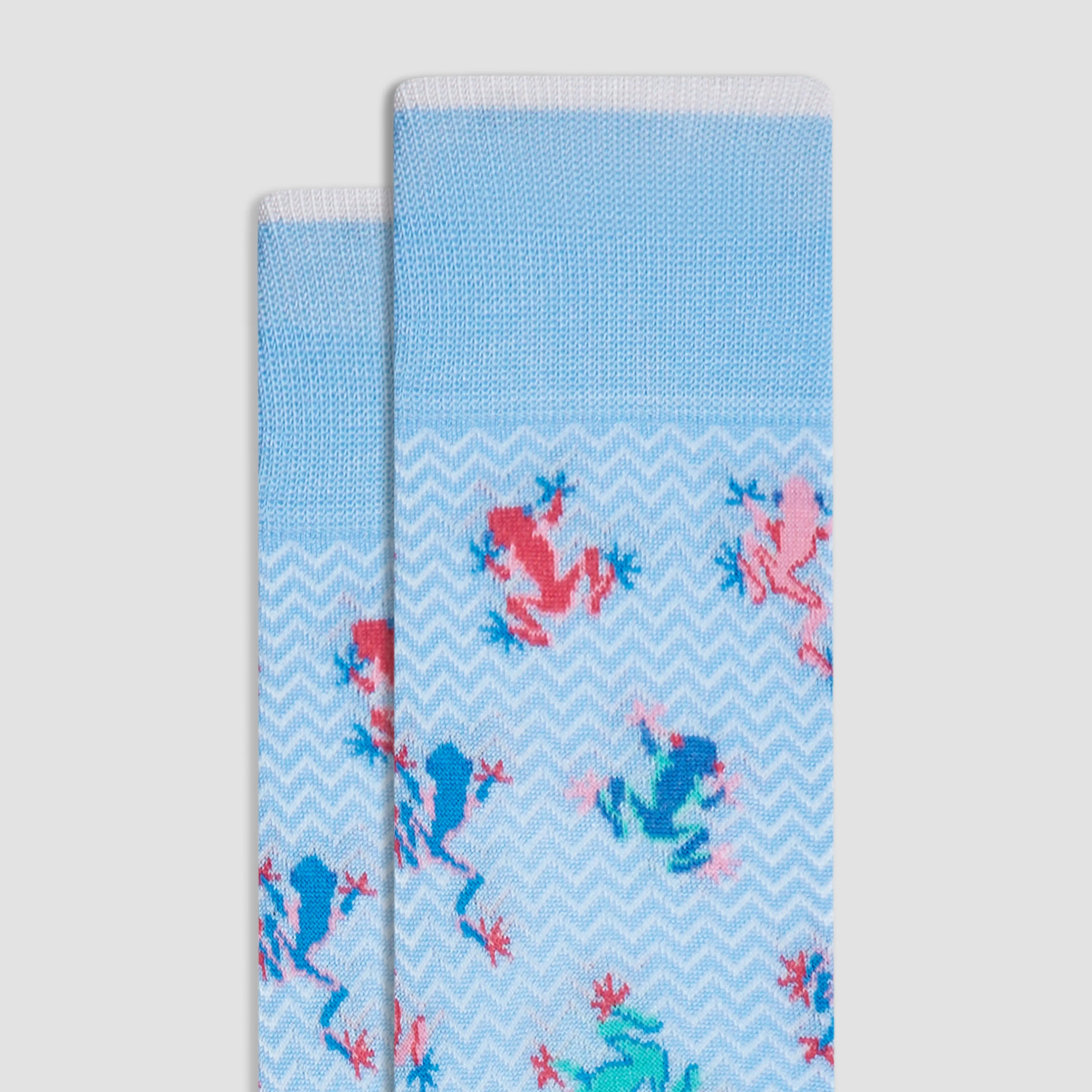 Frogs Mid-Calf Socks