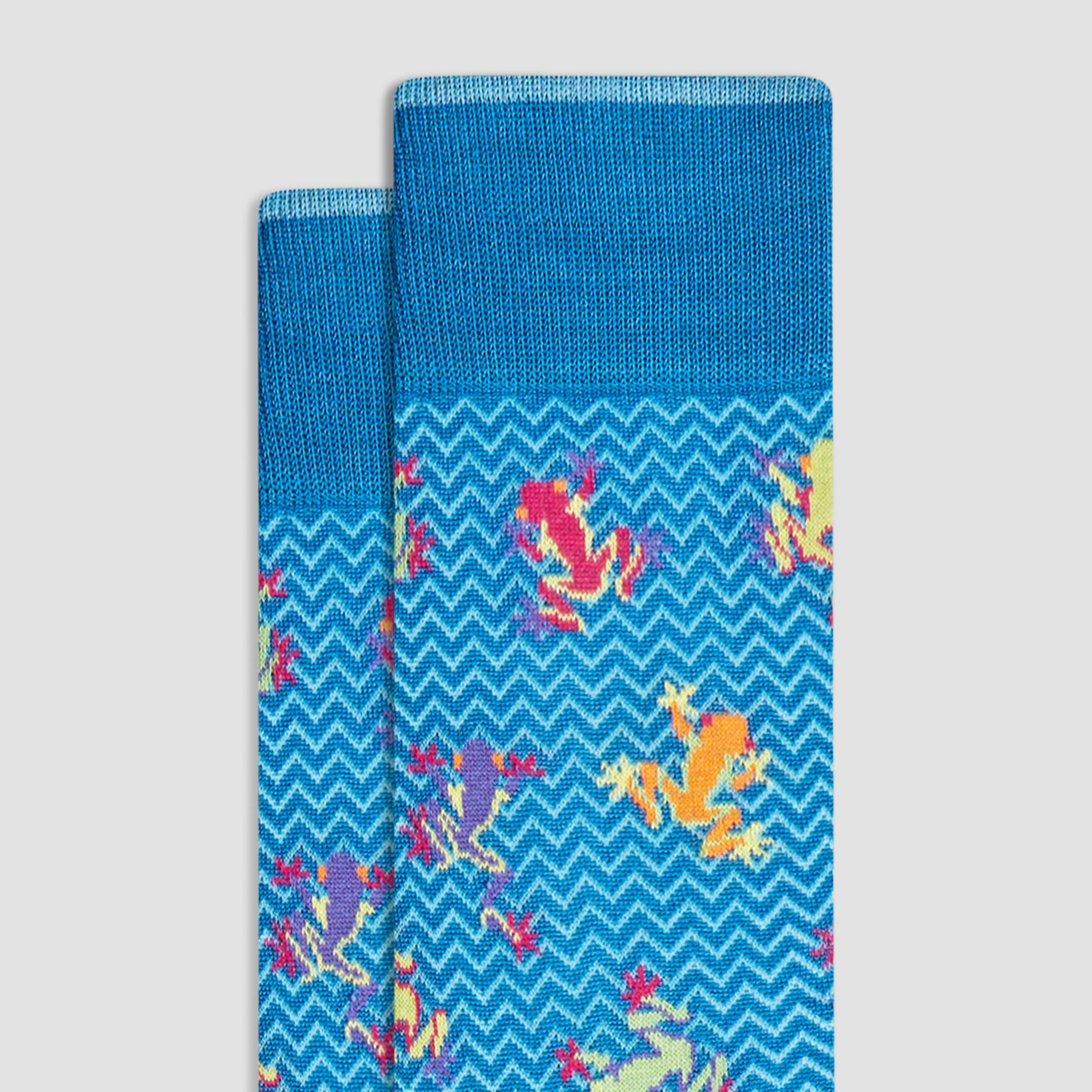 Frogs Mid-Calf Socks
