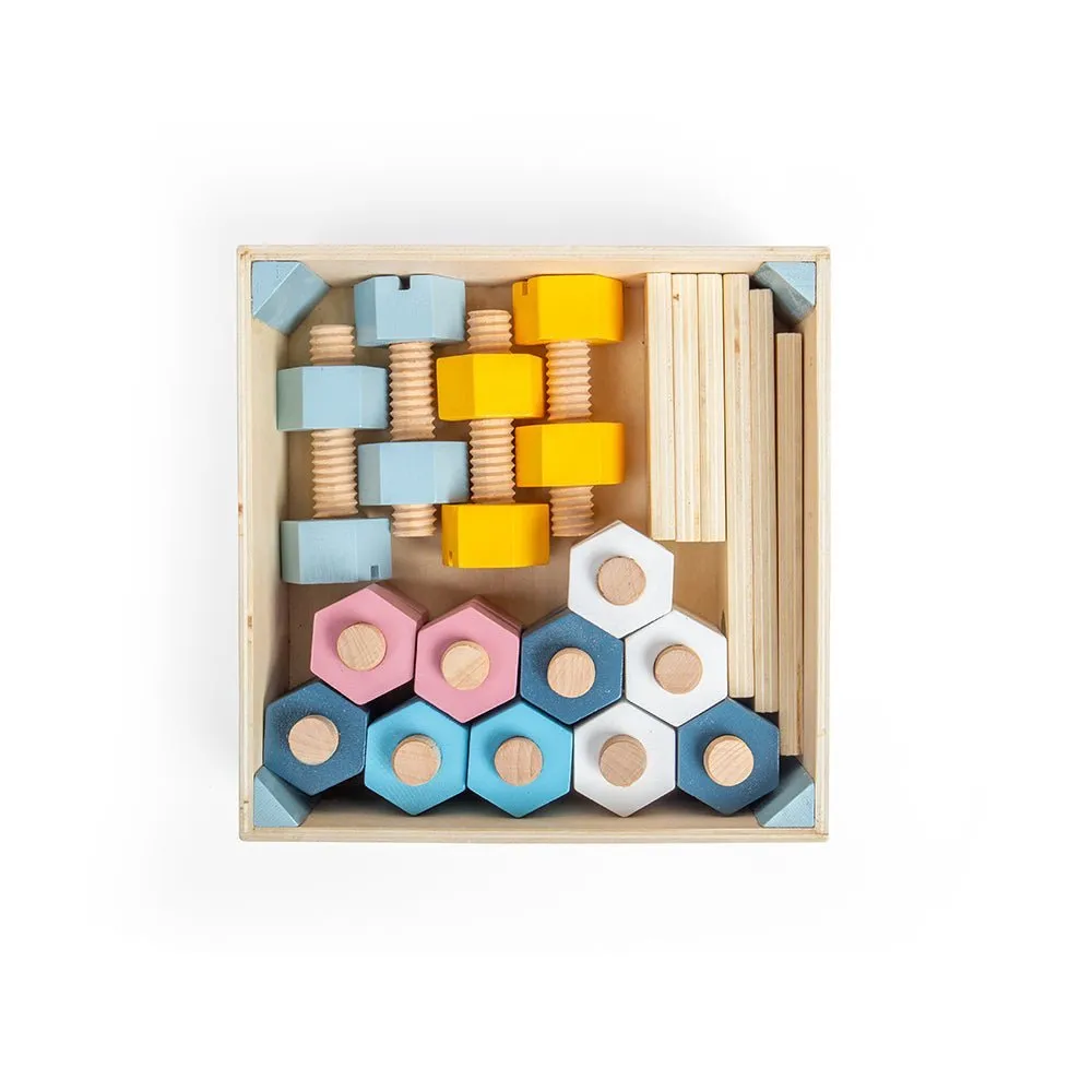 Fsc Crate Of Nuts & Bolts