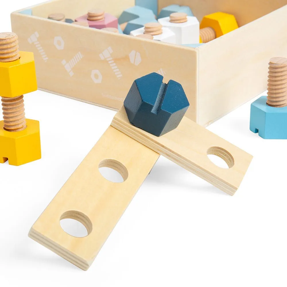 Fsc Crate Of Nuts & Bolts