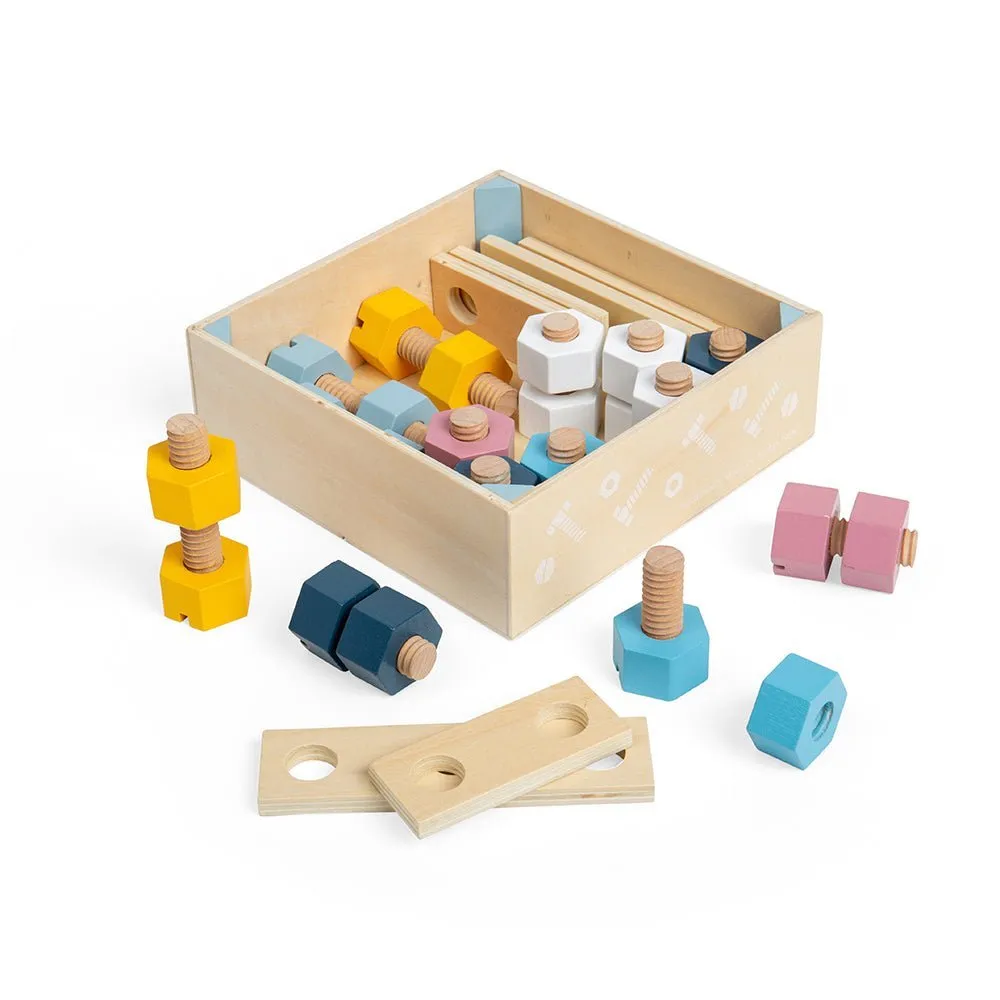 Fsc Crate Of Nuts & Bolts
