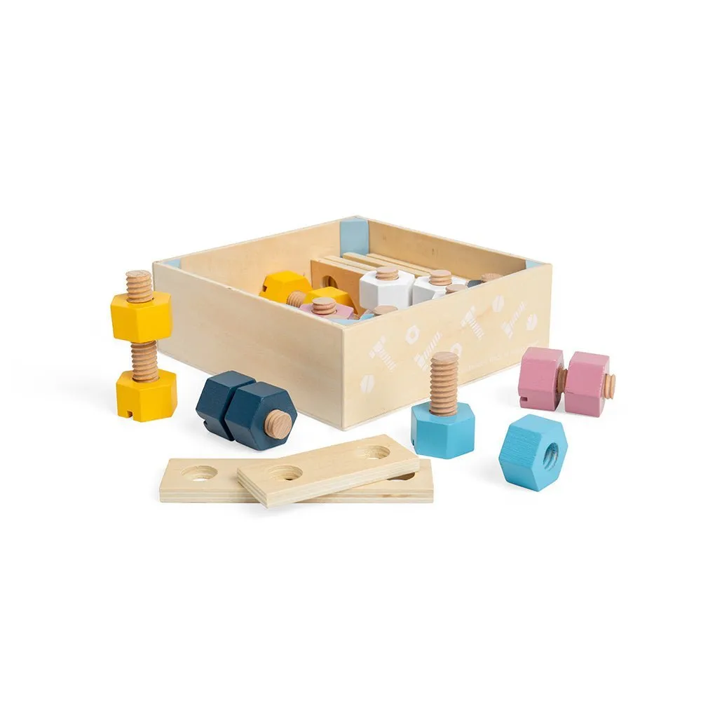 Fsc Crate Of Nuts & Bolts