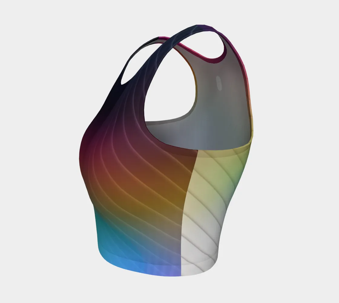 Geo Rainbow Top