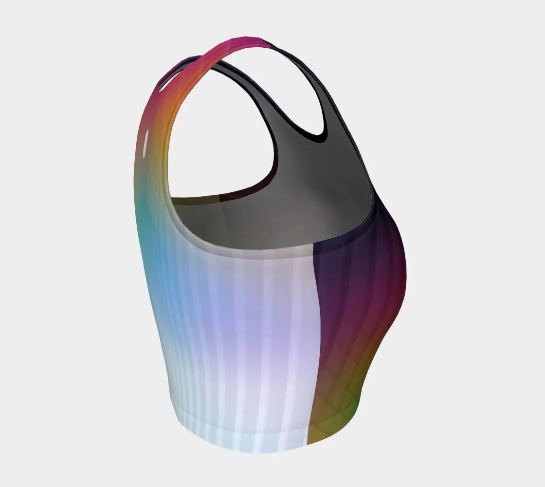 Geo Rainbow Top