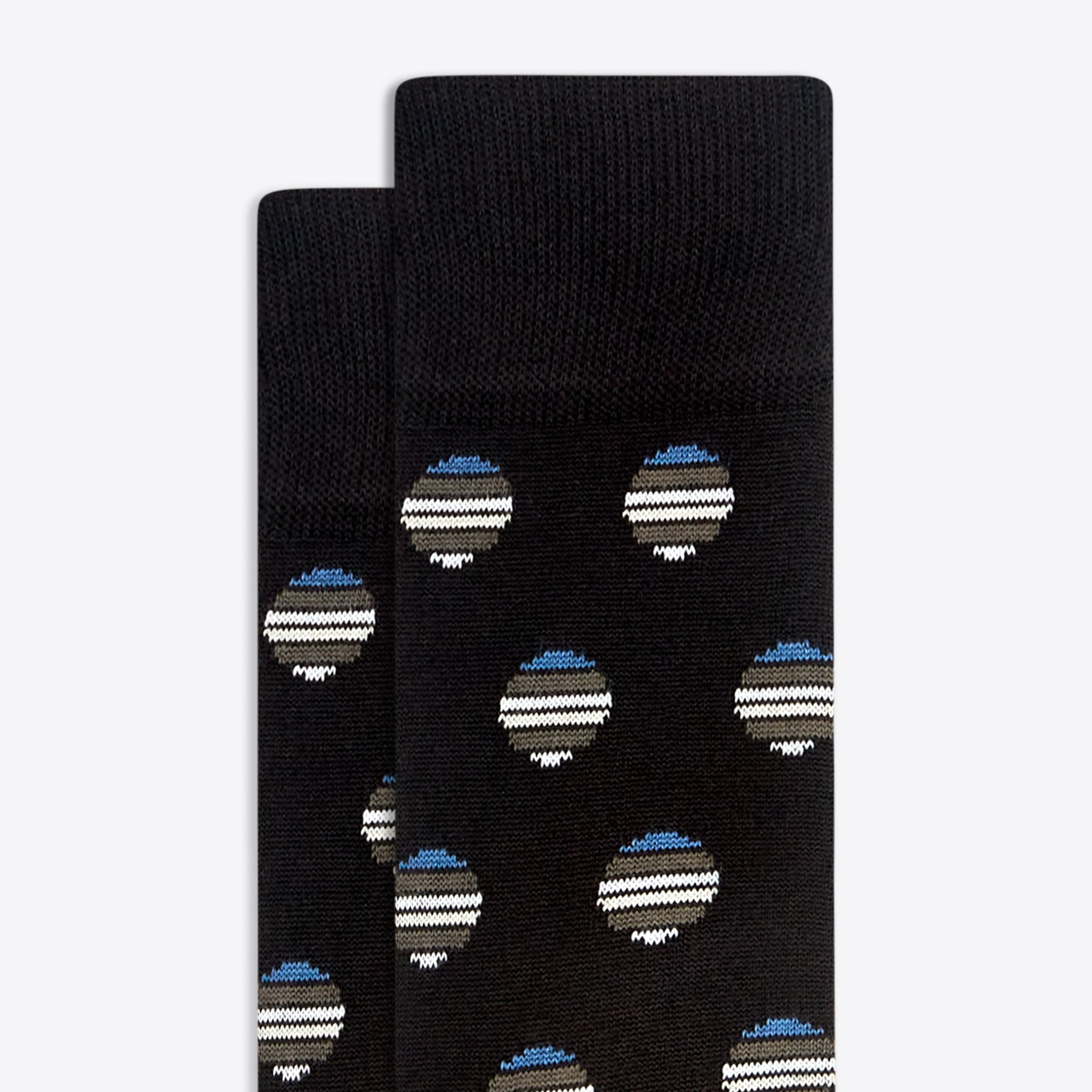Geometric Mid-Calf Socks