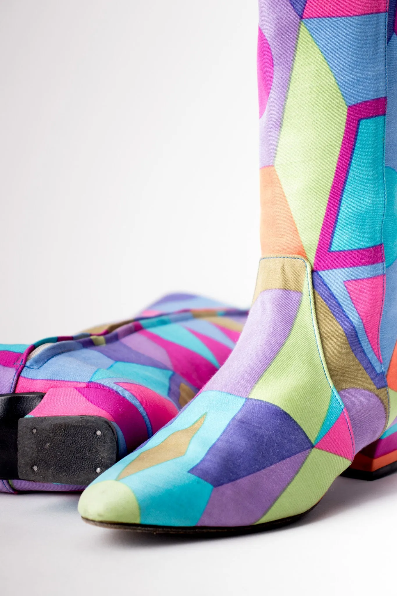 Geometric Mod Boots