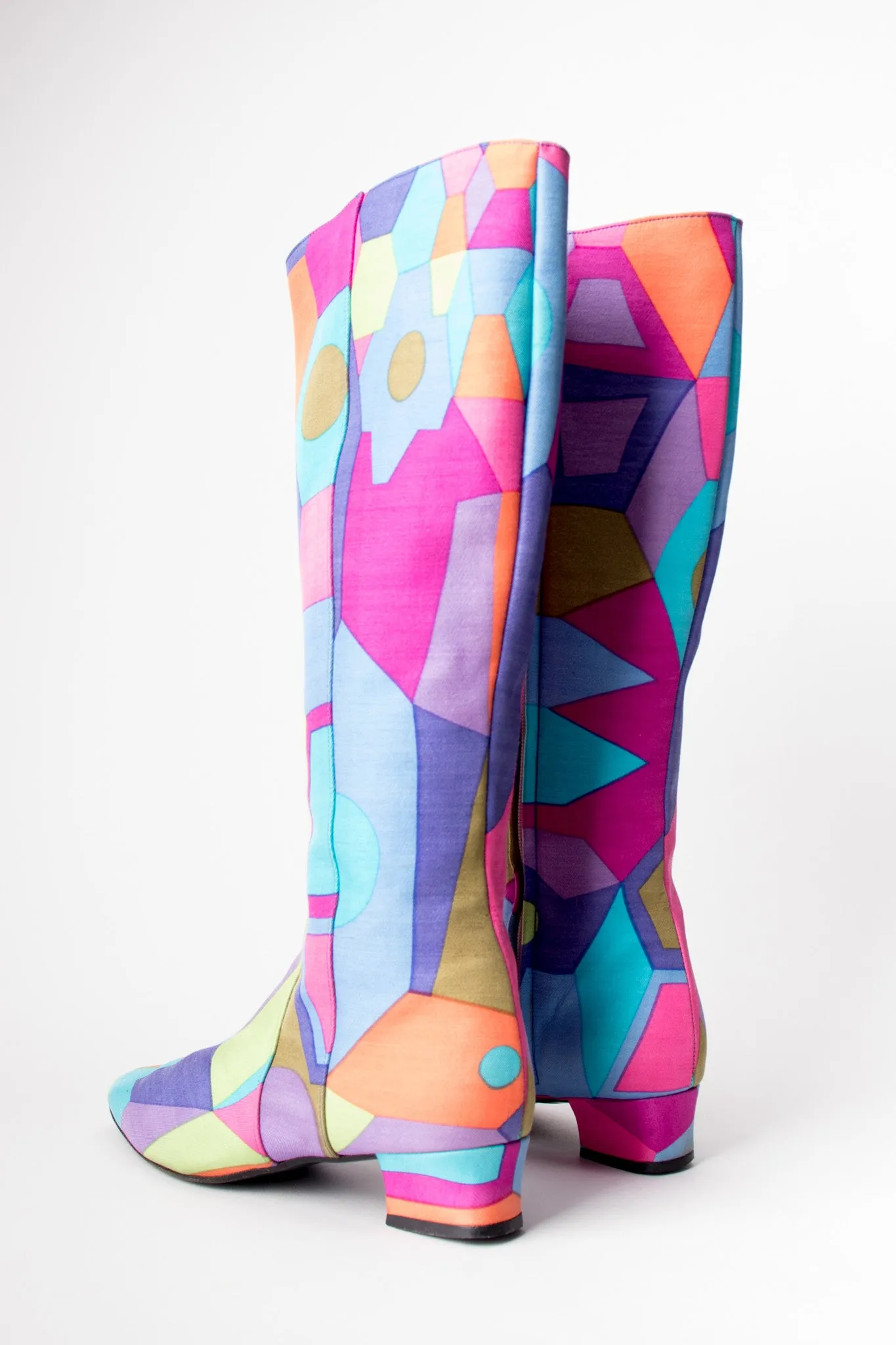Geometric Mod Boots