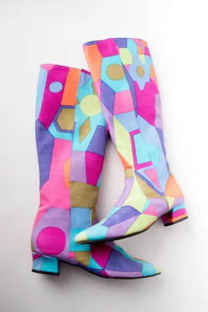Geometric Mod Boots
