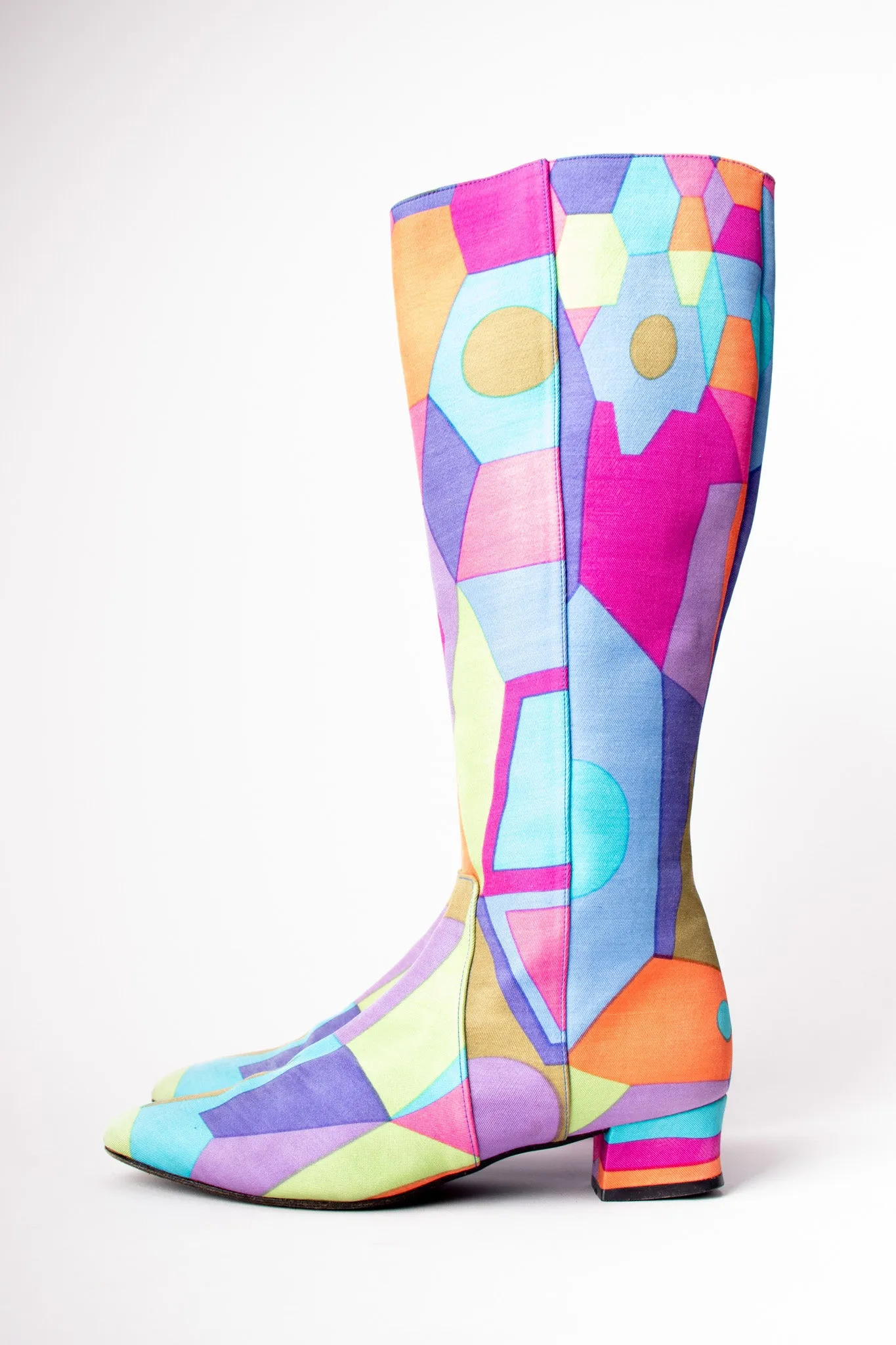 Geometric Mod Boots
