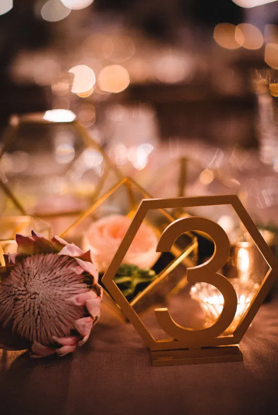 Geometric Table Numbers