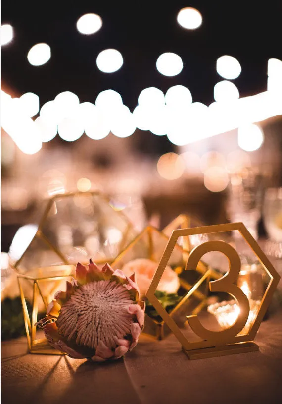 Geometric Table Numbers