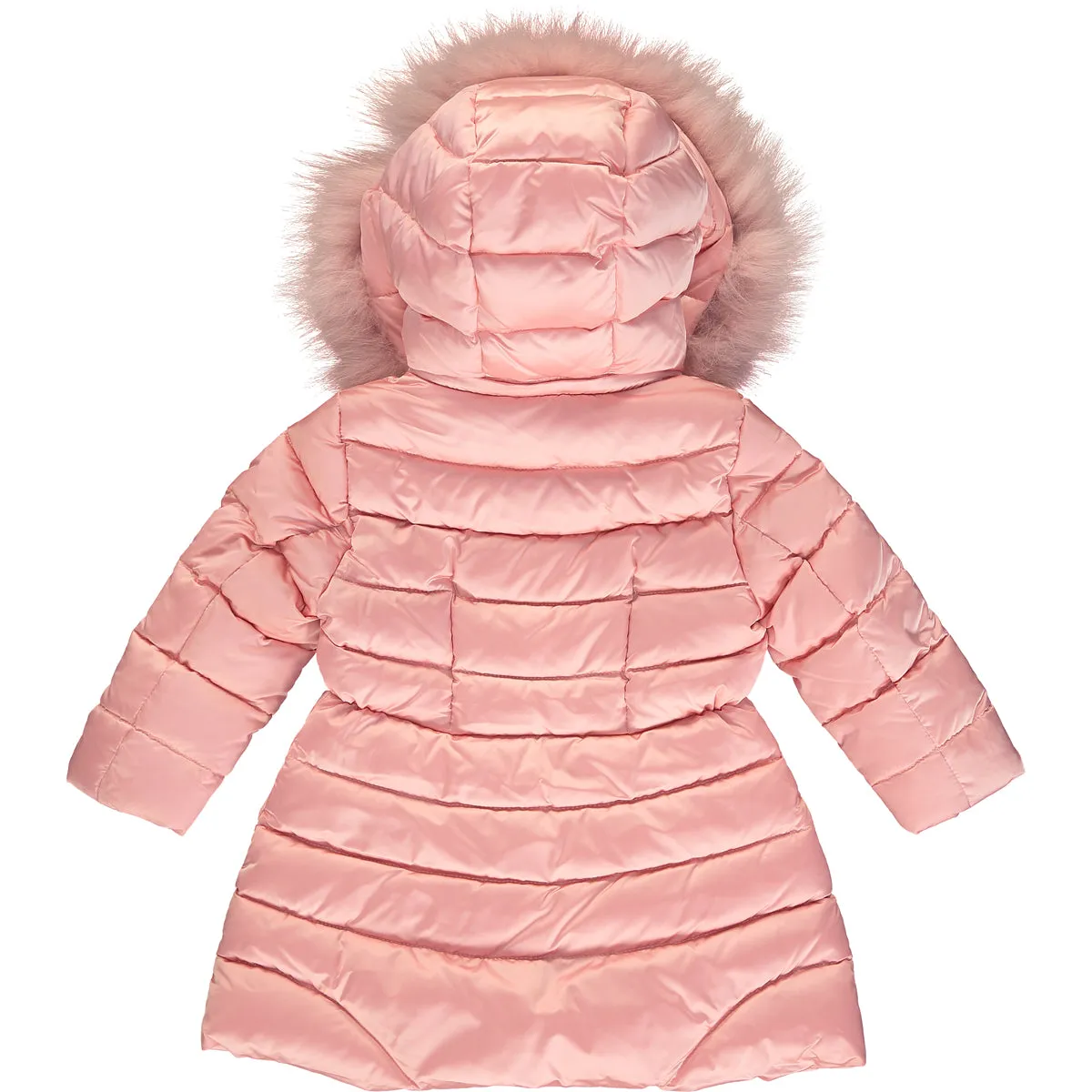 Girls Pink Puffer Jacket